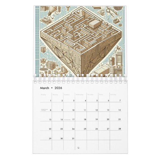 Mazes Kalender (Mar 2026)
