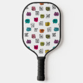 Mazes Pickleball Paddle (Achterkant)