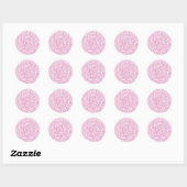 Mazes Round Maze-Sticker Ronde Sticker (Vel)