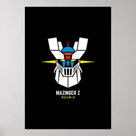Mazinger Z-kleur Poster (Voorkant)