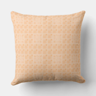 Mazipoodles 3D Square Grid Peach Kussen