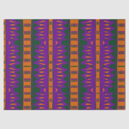 Mazipoodles Afrofuturist Pattern - Purple Green  Tissuepapier