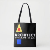 Mazipoodles Architect Creatief Tote Bag (Voorkant)