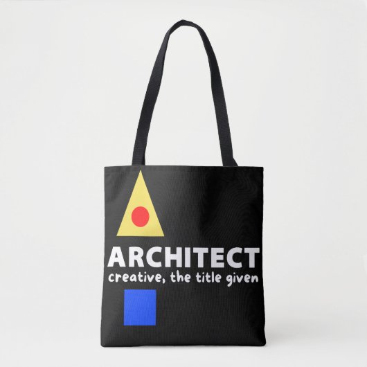 Mazipoodles Architect Creatief Tote Bag (Voorkant)