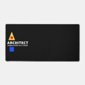 Mazipoodles Architect vindingrijk Bureaumat (Voorkant)