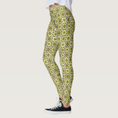 Mazipoodles bitesize olijfgroene donuts met wit leggings (Links)