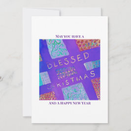 MAZIPOODLES Blessed Christmas  Feestdagenkaart