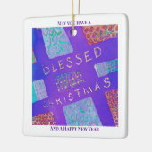 MAZIPOODLES Blessed Christmas Keramisch Ornament (Links)