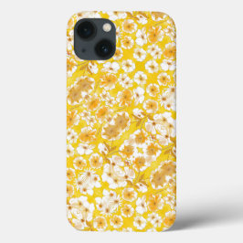 Mazipoodles Botanische tuin - Butterscotch Geel Case-Mate iPhone Case