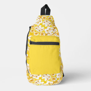 Mazipoodles Botanische tuin - Butterscotch Geel Sling Bag