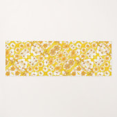 Mazipoodles Botanische tuin - Butterscotch Geel Yogamat (Voorkant (horizontaal))