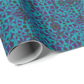 Mazipoodles cellen vergelijkbaar verschillen Blauw Cadeaupapier (Rol Hoek)