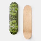 MAzipoodles Diamond Eyes Collage Olive Persoonlijk Skateboard (Voorkant)