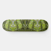MAzipoodles Diamond Eyes Collage Olive Persoonlijk Skateboard (Horizontaal)