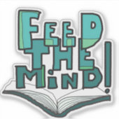 MAZIPOODLES Feed The Mind 066 Sticker (Voorkant)