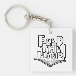 MAZIPOODLES Feed The Mind 077  Sleutelhanger