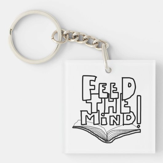 MAZIPOODLES Feed The Mind 077  Sleutelhanger (voorkant)