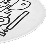 MAZIPOODLES Feed The Mind 077  Snijplank (Hoek)