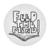 MAZIPOODLES Feed The Mind 077 Snijplank (Voorkant)