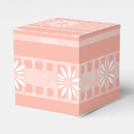 MAZIPOODLES Floral Striped Ribbed Knitting 202 Bedankdoosjes