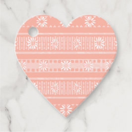 MAZIPOODLES Floral Striped Ribbed Knitting 202 Bedankjes Labels