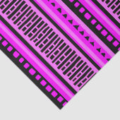 MAZIPOODLES Gestreept Geribd Breipatroon 001 B Tissuepapier (Detail)