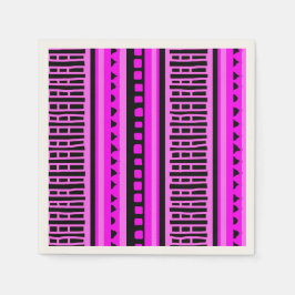 MAZIPOODLES Gestreepte geribbelde breipatroon 001  Servet