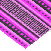 MAZIPOODLES Gestreepte geribbelde breipatroon 001 Tafelkleed (Gekanteld)