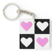 Mazipoodles Harten Abstractie Roze