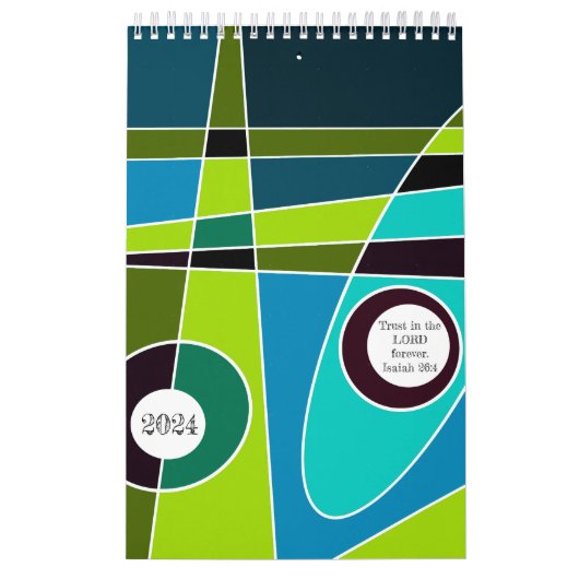 Mazipoodles Kalender Abstract Surfen 2024 (Hoes)