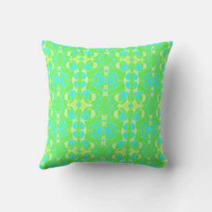 Mazipoodles Neuro Art Groen Blauw Gradiënt Kussen