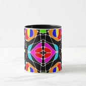 Mazipoodles Neuro Art - Regenboog 1 Mok (Midden)