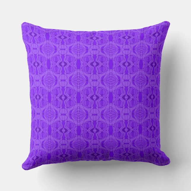 Mazipoodles Neuro Art - Violet Kussen (Achterkant)