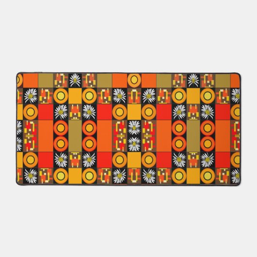 Mazipoodles Patchwork Quilt 1 Bureaumat (Voorkant)