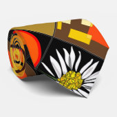 Mazipoodles Patchwork Quilt 1 Stropdas (Opgerold)