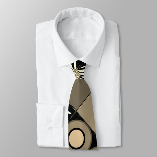 Mazipoodles Patchwork Quilt 2 Sepia Stropdas (Gebonden)