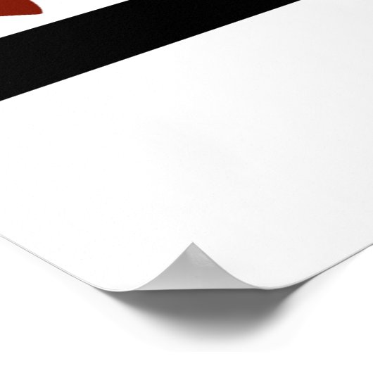 MAZIPOODLES Peace Olive Green Poster (Hoek)