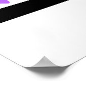 MAZIPOODLES Peace Pink Poster (Hoek)