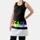 MAZIPOODLES Peace Rainbow 1 Schort (Insitu)