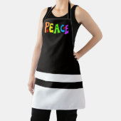 MAZIPOODLES Peace Rainbow 2 Schort (Insitu)