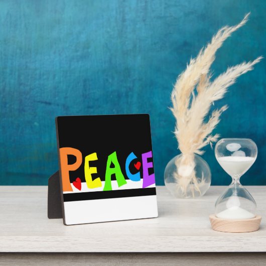 MAZIPOODLES Peace Rainbow Fotoplaat (Insitu)