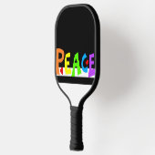 MAZIPOODLES Peace Rainbow Pickleball Paddle (Links)