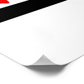 MAZIPOODLES Peace Rainbow Poster (Hoek)