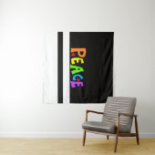 MAZIPOODLES Peace Rainbow Wandkleed (In Situ (horizontaal))