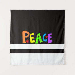 MAZIPOODLES Peace Rainbow Wandkleed