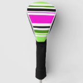 MAZIPOODLES Strepen Spaghetti 153 Golfheadcover (Voorkant)
