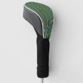 MAZIPOODLES Strepen Spaghetti 46 Golfheadcover (Schuin)