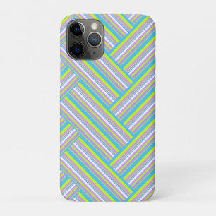 MAZIPOODLES Strepen Spaghetti 54 Herringbone Case-Mate iPhone Case