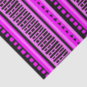 MAZIPOODLES Striped Ribbed Knitting Pattern 001 B  Tissuepapier (Detail)