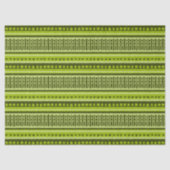 MAZIPOODLES Striped Ribbed Knitting Pattern 004 B  Tissuepapier (Voorkant)